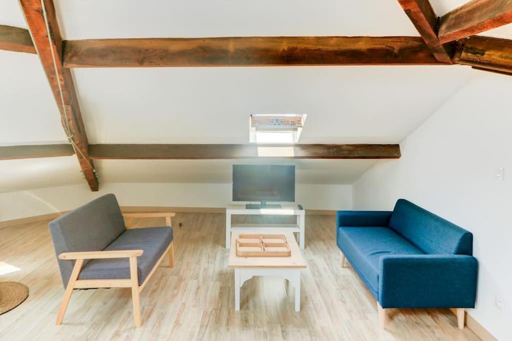 Ferienwohnung Joli Loft Mansarde Nizza Exterior foto